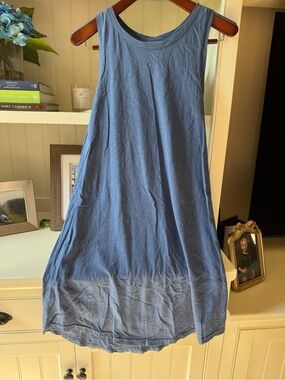 Southern Tide Blue Sleeveless Mini Dress